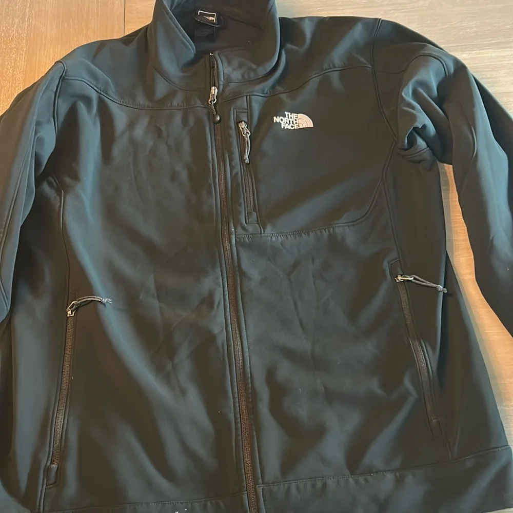 The North Face Apex‎ Jacket Zip Up Coat black Mens XL